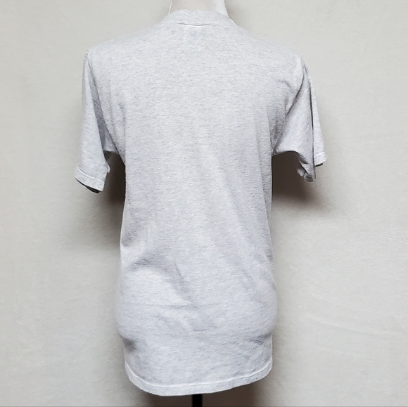 RARE Vintage Y2K The Last Guardian Trico Printed Graphic Tee Heather Grey Jerzee - Picture 7 of 11